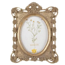 Nostalgische fotolijst goudkleur 13*18