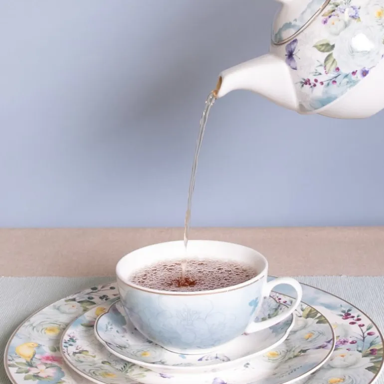 Ontbijt / gebaksbord Butterfly 19*2