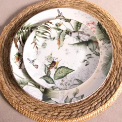 Ontbijt gebaks bord Tropical Bird 20*2