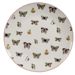 Ontbijtbord Butterfly Paradise 20 cm