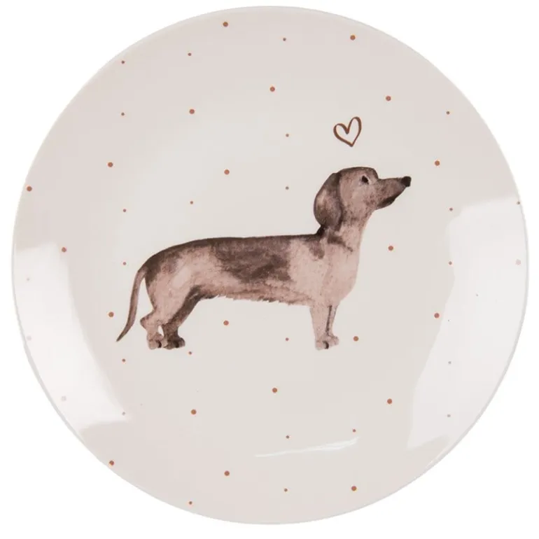 Ontbijtbord Dachshund Love