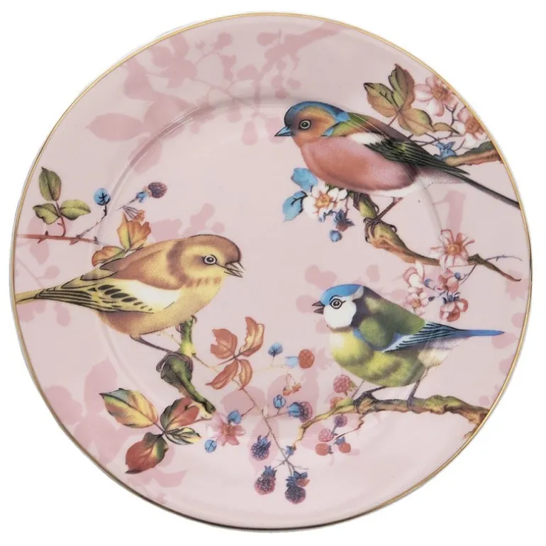 Ontbijtbord Three Birds 21cm