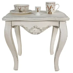 Ontbijt/gebaksbord Rustic Easter Bunny 20 cm