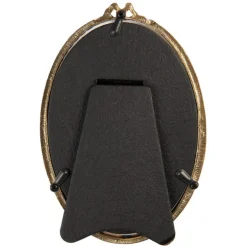 Ovaal fotolijstje goudkleur 9*13