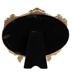 Ovale fotolijst goudkleur 10*15