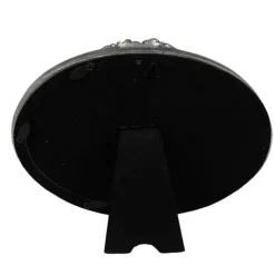 Ovale fotolijst matzilver 18*13