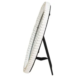 Ovale fotolijst wit 13*18