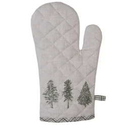 Ovenhandschoen dennenbomen