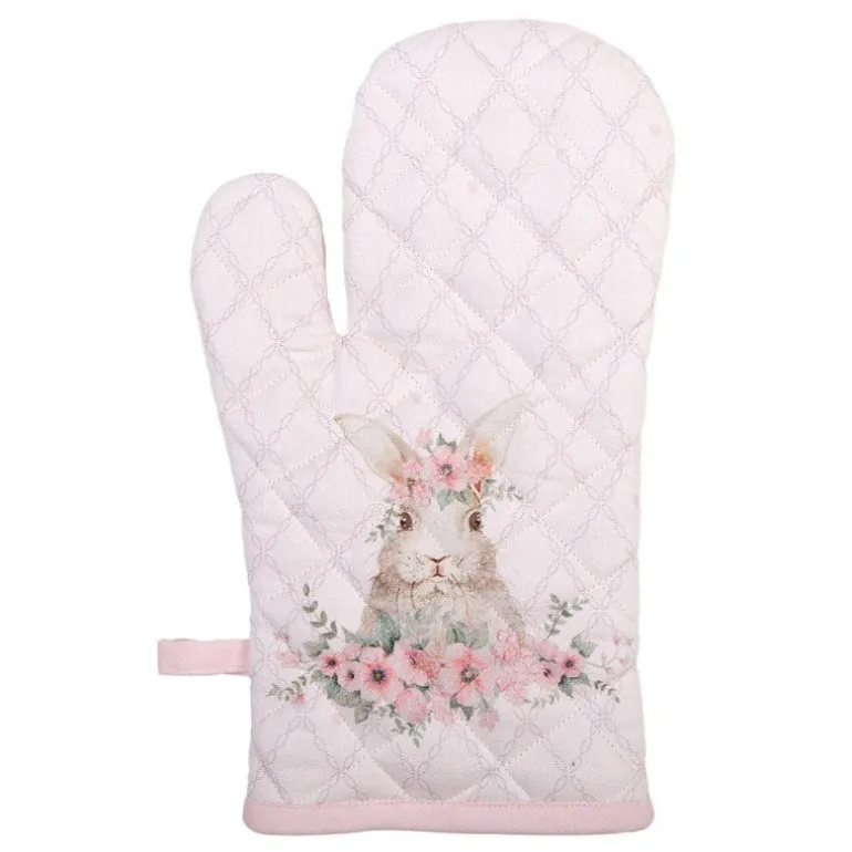 Ovenhandschoen Floral Easter Bunny