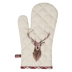Ovenhandschoen Kerst Cosy Lodge