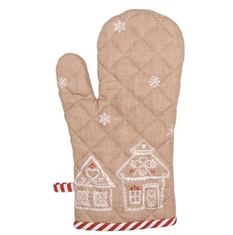 Ovenhandschoen Kerst Gingerbread