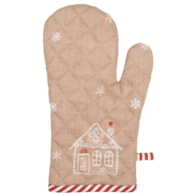 Ovenhandschoen Kerst Gingerbread