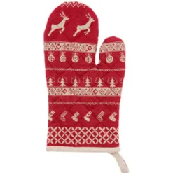 Ovenhandschoen Kerst model 2