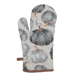 Ovenhandschoen pompoen grijs