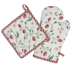 Ovenhandschoen Wild Strawberries