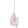 Paashanger konijntje roze 5*7*10