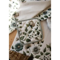 Pannenlap Anemoon beige/groen