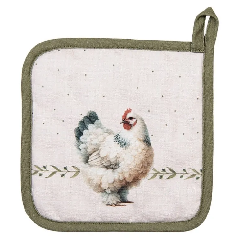 Pannenlap boerderij kippen