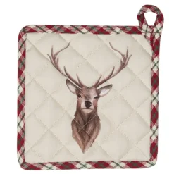 Pannenlap Kerst Cosy Lodge