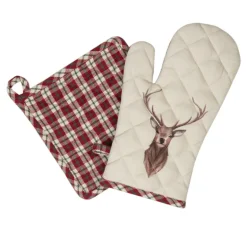 Pannenlap Kerst Cosy Lodge