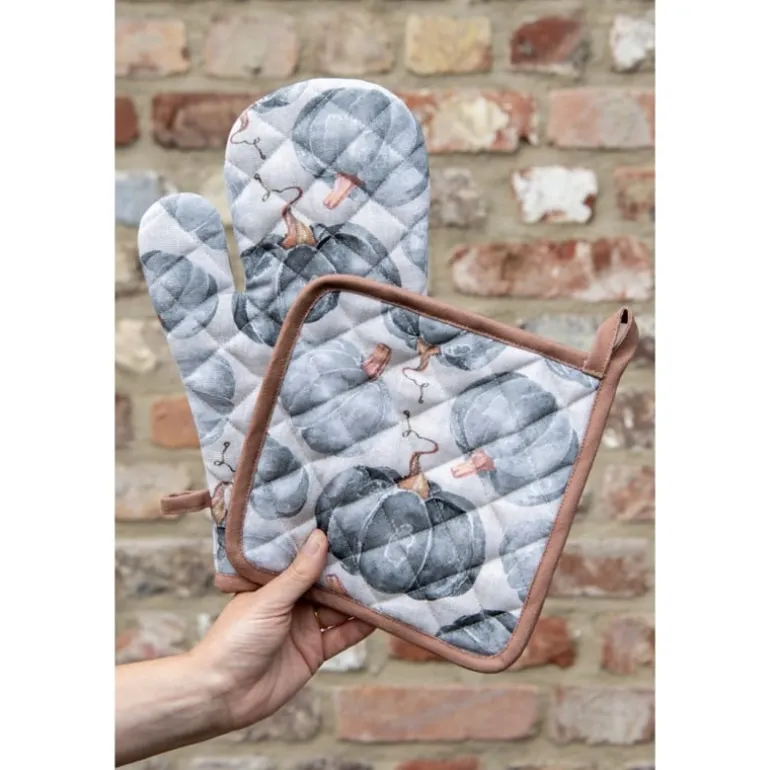 Pannenlap pompoen grijs