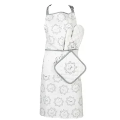 Pannenlap wit/grijs hond