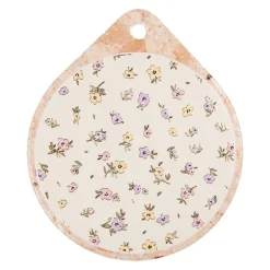 Pannenonderzetter bloemetjes 20*23