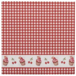 Papieren servetten (20) Cherry Cupcakes