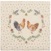Papieren servetten (20) Chicken and Rooster