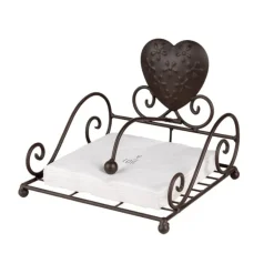 Papieren servetten wit (20) love