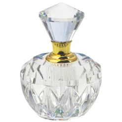 Parfumfles glas rond