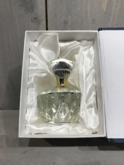 Parfumfles glas rond