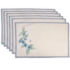 Placemats (6) Blueberry Fields
