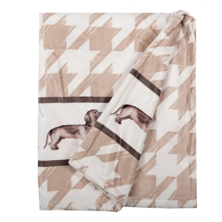 Plaid Dachshund 130*170