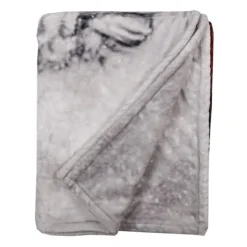 Plaid winters met Kerstman 130*170