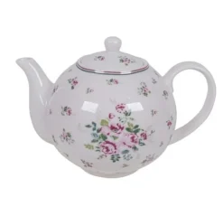 Porseleinen theepot roosjes Lisa 1L