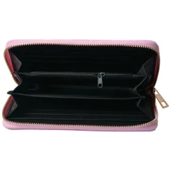 Portemonnee roze wit hartje