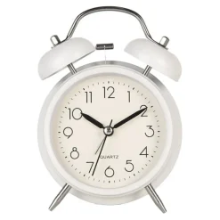 Retro wekker wit 9*13