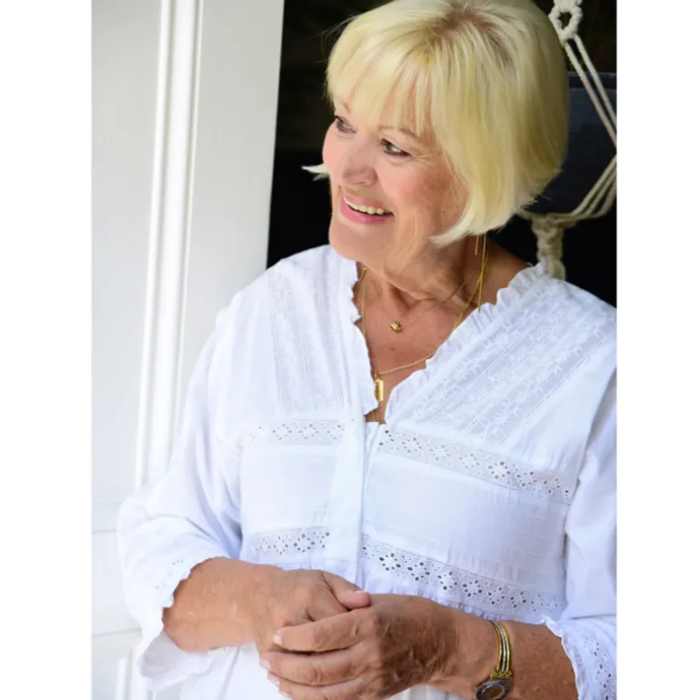 Romantisch nachthemd broderie Elizabeth