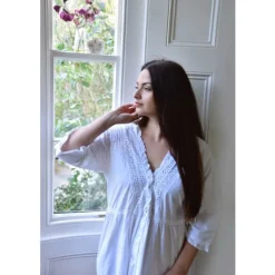 Romantisch nachthemd broderie Madeline