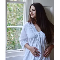 Romantisch nachthemd broderie Madeline