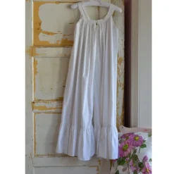 Romantisch nachthemd broderie Jodie wit