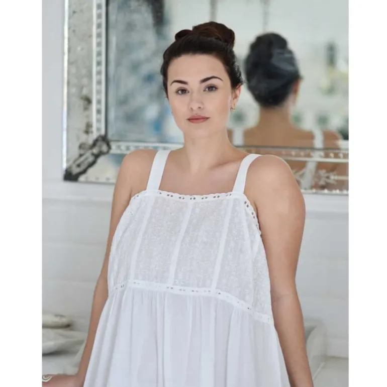 Romantisch nachthemd Chloe mouwloos