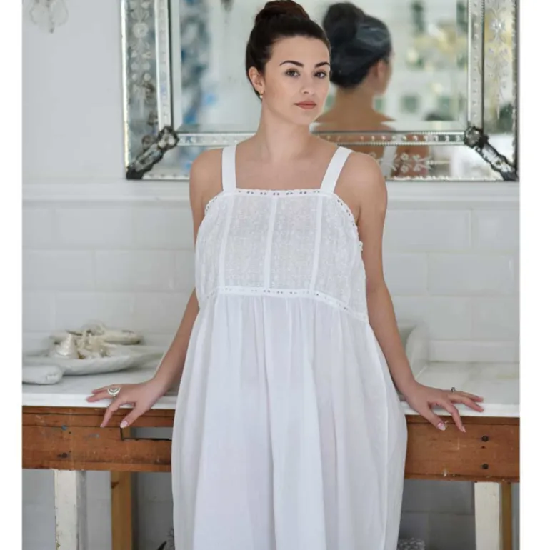 Romantisch nachthemd Chloe mouwloos