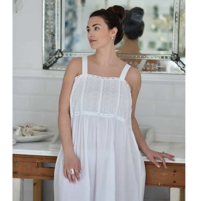 Romantisch nachthemd Chloe mouwloos