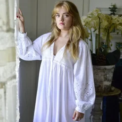 Romantisch nachthemd Clarissa wit