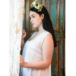 Romantisch nachthemd Elisa mouwloos