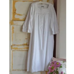 Romantisch nachthemd Eliza wit one size