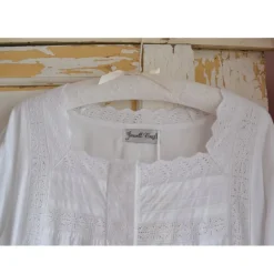 Romantisch nachthemd Eliza wit one size