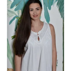 Romantisch nachthemd Emily mouwloos